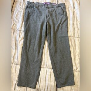 Gloria Vanderbilt Charcoal Trousers